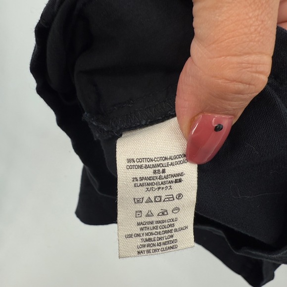 Free People Black Sleeveless Romper Tie Front Cutout Back Casual Womens Size 2 - Picture 10 of 12